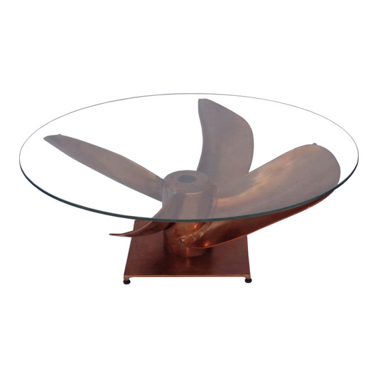 Archimedes Coffee Table Copper|brown