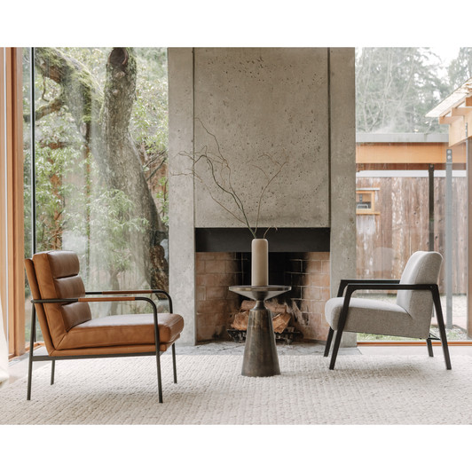 Sonja Accent Table Charcoal Grey|grey lifestyle