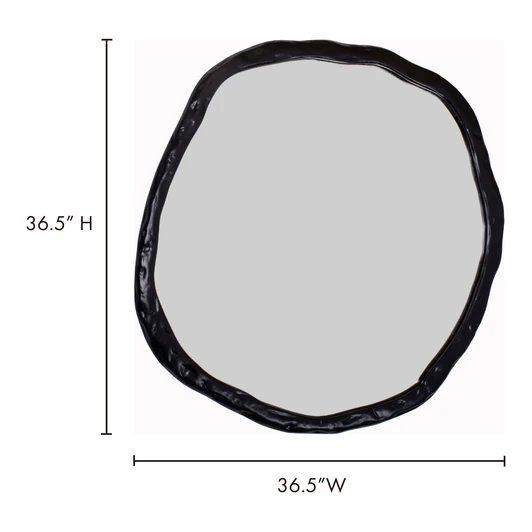 Foundry Large Mirror|black lifestyle
