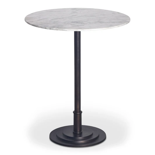 Tori Outdoor Counter Table White Marble|white