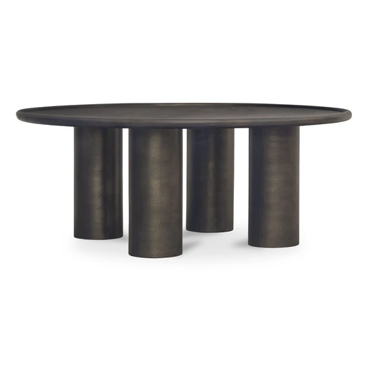 Deacon Outdoor Coffee Table Deep Bronze|brown