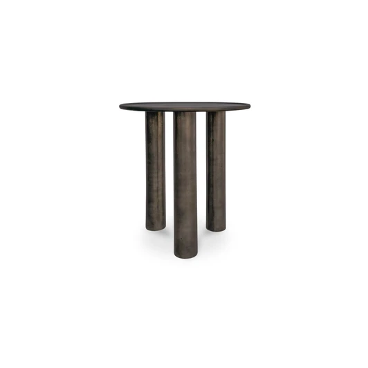 Deacon Outdoor Side Table Deep Bronze|brown