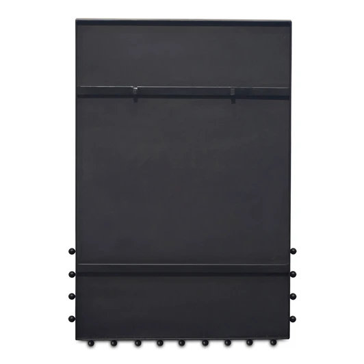 Figaro Wall Mirror Black|black