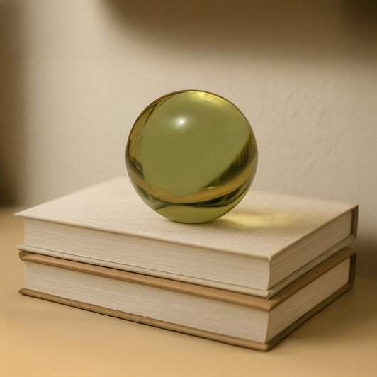 Bonn Cast Glass Decorative Object|green lifestyle