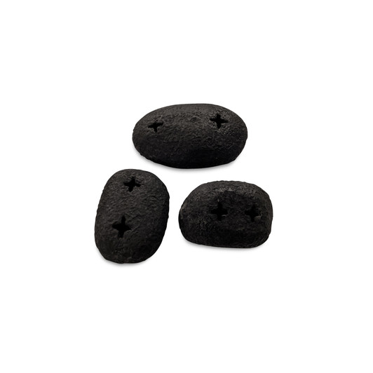 Breton Cast Aluminum Wall Sculpture Black (Set of 3)|black