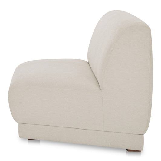 Fraser Wedge Slipper Chair|white
