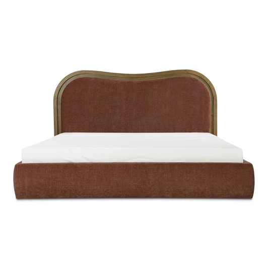 Camilla King Bed Chestnut|brown