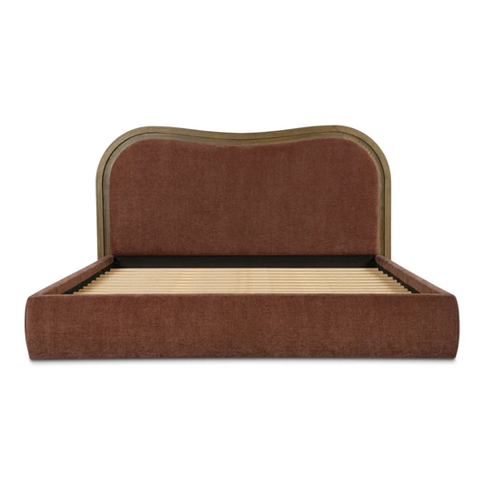Camilla King Bed Chestnut|brown