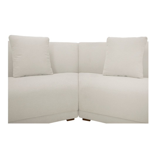 Fraser 4 Piece Modular Sectional|white