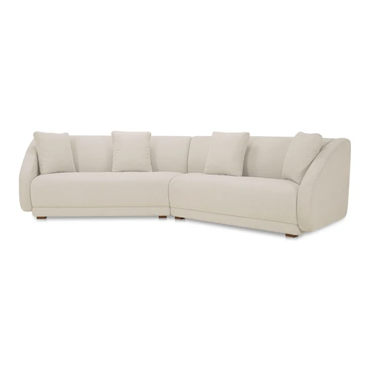 Fraser 2 Piece Modular Sofa|white