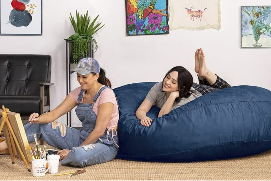Cocoon 6' Round Multi-Position Bean Bag - Inmod