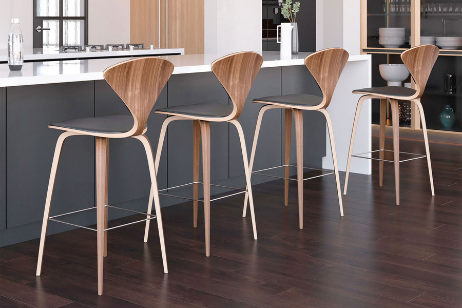 Norman Upholstered Counter Stool Inmod