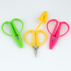 Super Snip Scissors in Green, Yellow, and Pink Super Snip Scissors in Green, Yellow, and Pink