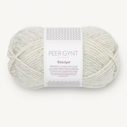Sandnes Garn, Peer Gynt // 1021 Light Grey Heather, PetiteKnit at The Loopy Ewe