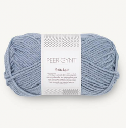Sandnes Garn, Peer Gynt // 6050 Above the Clouds, PetiteKnit at The Loopy Ewe