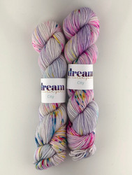 Dream in Color City in color Indigo 724, aran weight superwash