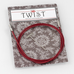 ChiaoGoo, Interchangeable Twist Red Cables ChiaoGoo, Interchangeable Twist Red Cables