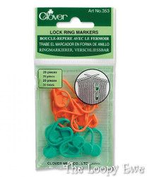 Locking Stitch Markers (353) at The Loopy Ewe Locking Stitch Markers (353) at The Loopy Ewe