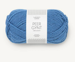 Sandnes Garn, Peer Gynt // 6044 Regatta Blue at The Loopy Ewe