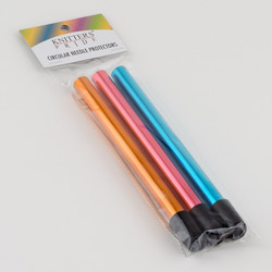 Circular Needle Protectors (Set of 3) at The Loopy Ewe Circular Needle Protectors (Set of 3) at The Loopy Ewe