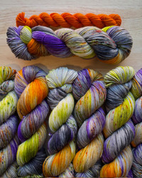 Little Squirrel Yarn, Sock Sets // Fairly Frightening at The Loopy Ewe Little Squirrel Yarn, Sock Sets // Fairly Frightening at The Loopy Ewe