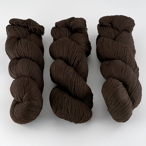 Cascade, Heritage Sock - Solids // 5609 Bark at  The Loopy Ewe