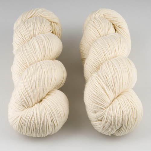 Malabrigo, Sock // Natural (063) at  The Loopy Ewe