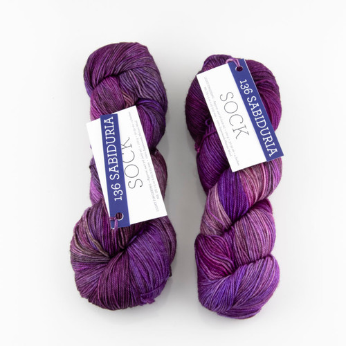Malabrigo, Sock // Sabiduria (136) at The Loopy Ewe