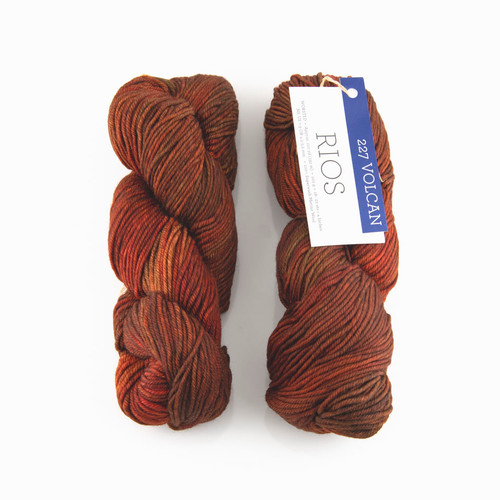 Malabrigo, Rios // Volcan (227) at The Loopy Ewe