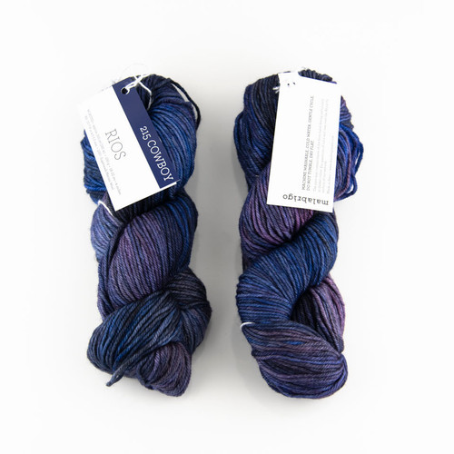 Malabrigo, Rios // Cowboy (215) at  The Loopy Ewe