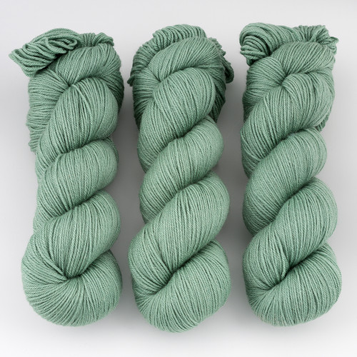 Cascade, Heritage - Silk // 5731 Loden Frost at  The Loopy Ewe