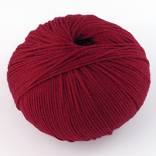 Cascade, 220 Superwash // 893 Ruby at  The Loopy Ewe