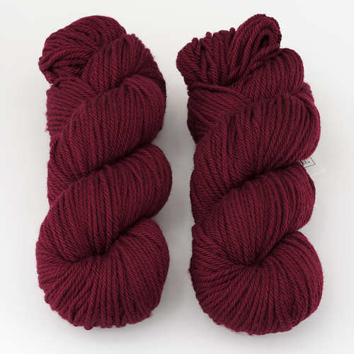 Cascade, 220 Superwash Aran // 855 Maroon at  The Loopy Ewe