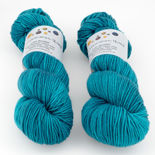 The Uncommon Thread, Lush Worsted // Seascape at  The Loopy Ewe
