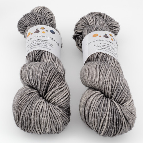 The Uncommon Thread, Lush Worsted // Smudge at  The Loopy Ewe