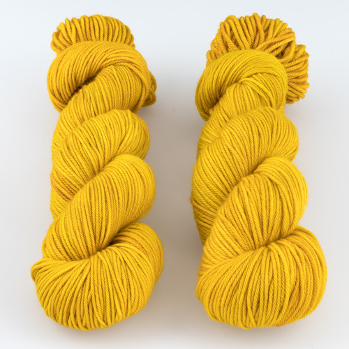 The Uncommon Thread, Lush Worsted // Beeswax at  The Loopy Ewe