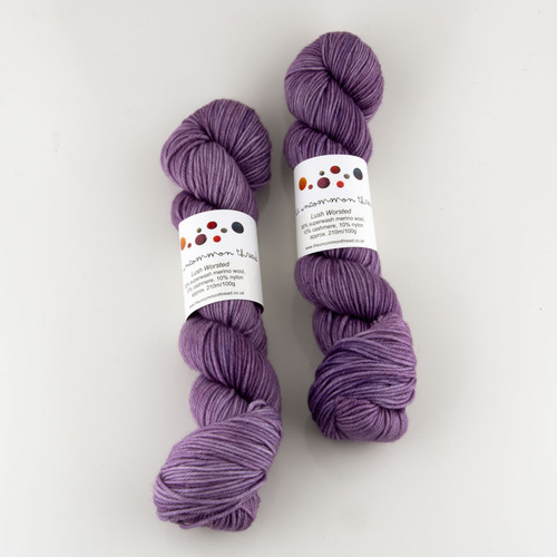 The Uncommon Thread, Lush Worsted // Lila at The Loopy Ewe