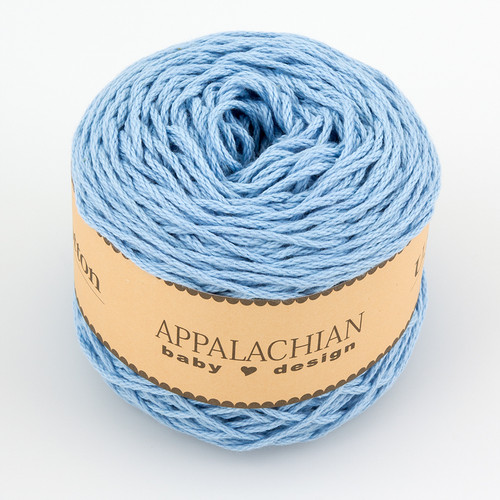 Appalachian Baby Design, Organic Cotton // Baby Blue (194 yds) at  The Loopy Ewe