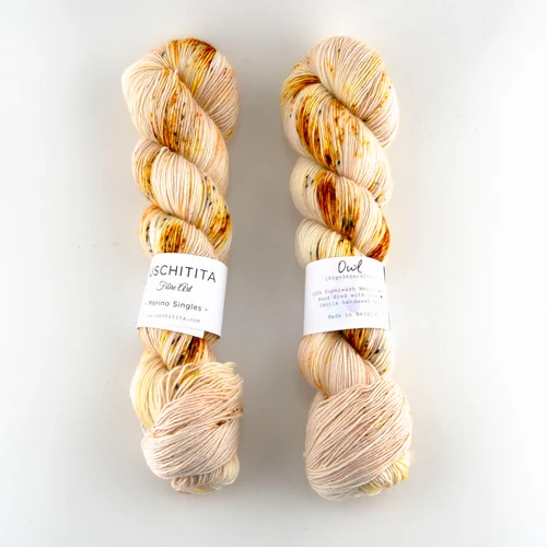 Uschitita Fibre Art, Merino Singles // Owl  at The Loopy Ewe