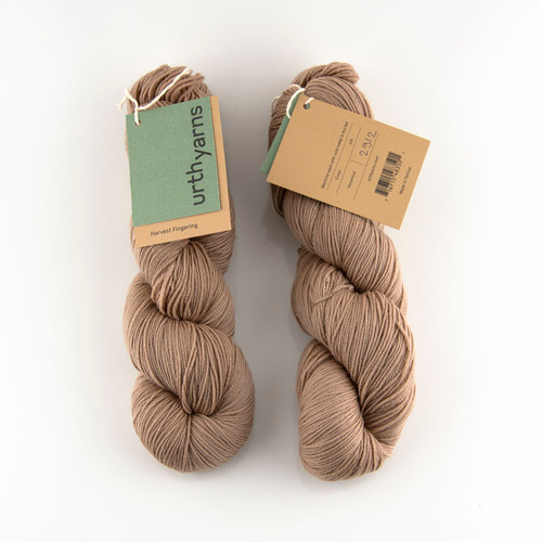 Urth Yarns, Harvest Fingering // Hazelnut at The Loopy Ewe
