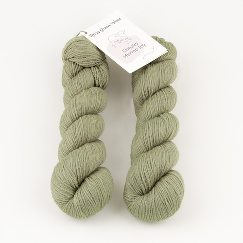 Rosy Green Wool, Cheeky Merino Joy// Reed (148) at The Loopy Ewe