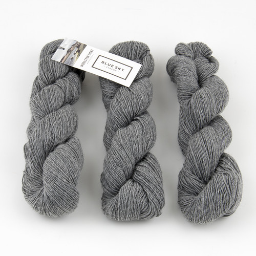 Blue Sky Fibers, Woolstok Light // Storm Cloud (2301) at  The Loopy Ewe