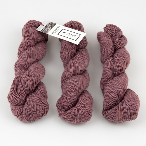 Blue Sky Fibers, Woolstok Light // Lilac Bloom (2325) at  The Loopy Ewe