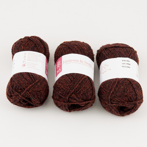 Jamieson & Smith, 2ply Jumper Weight // FC13 Mix at  The Loopy Ewe