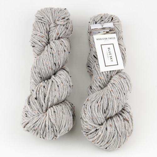 Blue Sky Fibers, Woolstock Tweed // Silver Birch (3302) at The Loopy Ewe Blue Sky Fibers, Woolstock Tweed // Silver Birch (3302) at The Loopy Ewe