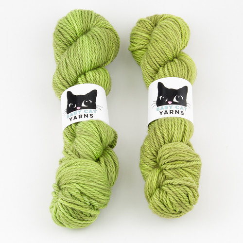 Baby Cat Yarns, Bulky // Pea Soup