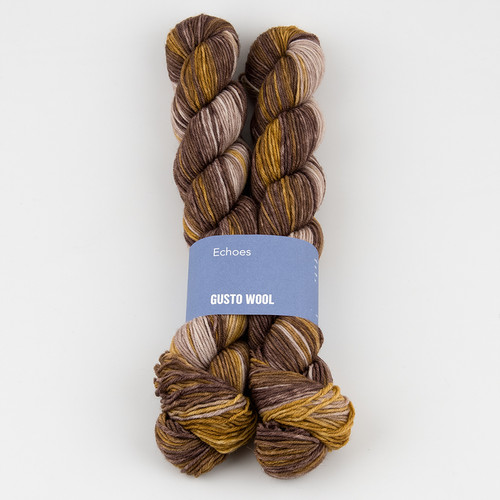Gusto Wool, Echoes Hand Dyed Sock Yarn  // 1513 at The Loopy Ewe