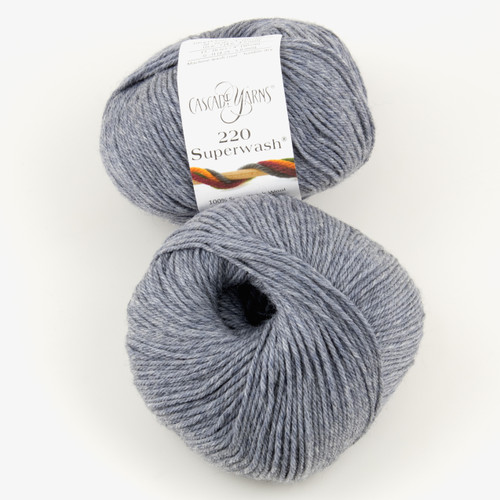 Cascade, 220 Superwash // 372 Storm Cloud Heather Cascade, 220 Superwash // 372 Storm Cloud Heather