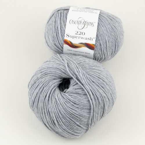 Cascade, 220 Superwash // 373 Indigo Frost Heather Cascade, 220 Superwash // 373 Indigo Frost Heather