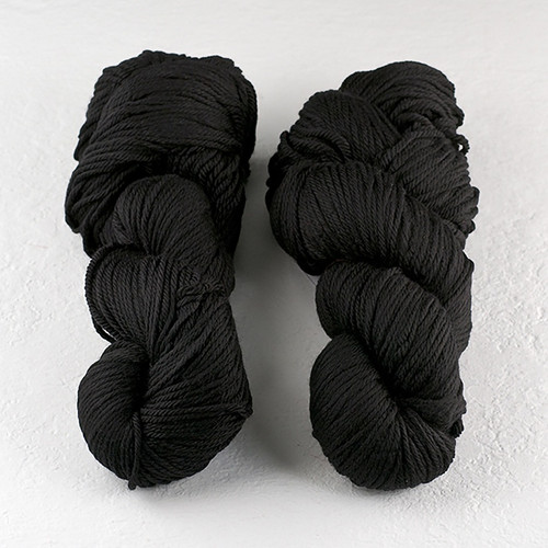 Malabrigo, Rios // Black (195) at The Loopy Ewe